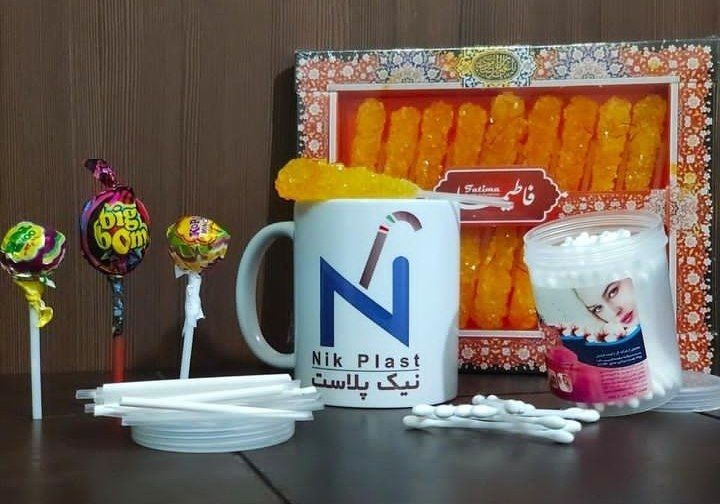 تولید انواع نی ابنبات و نبات و گوش پاک کن